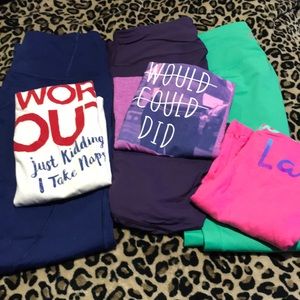 Women’s workout lot s/m